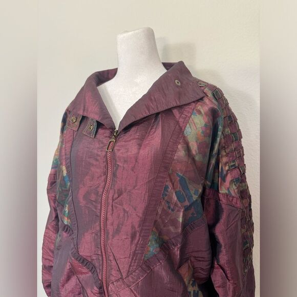 Vintage Great Cavalier by St. Paul Oversized Vintage Purple 80s Retro Jacket - Picture 4 of 14